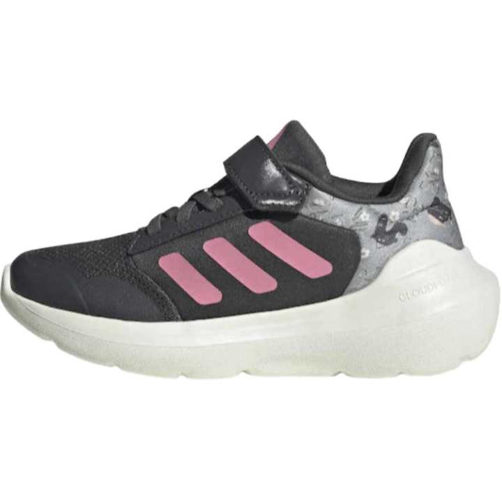 Adidas Adidas Tensaur Run 3.0 Slip Resistant And Breathable Low top Running Shoes Gray Kids'