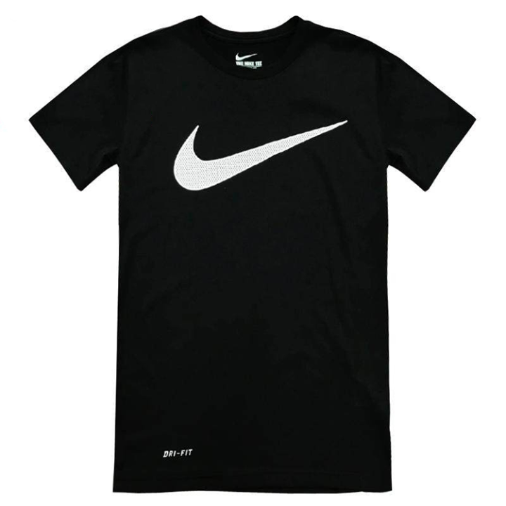 Nike Nike Dri Fit T Shirts Men's Black Crew Neck Moderate