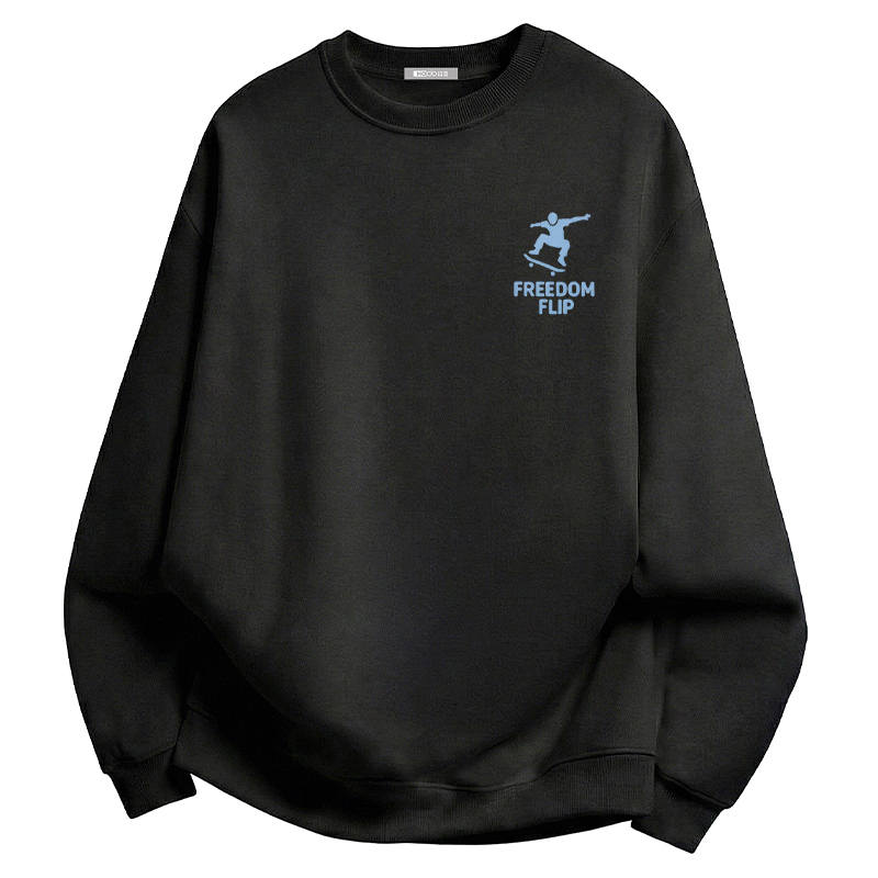 Hodo Sweatshirts Unisex Crew Neck Moderate Regular