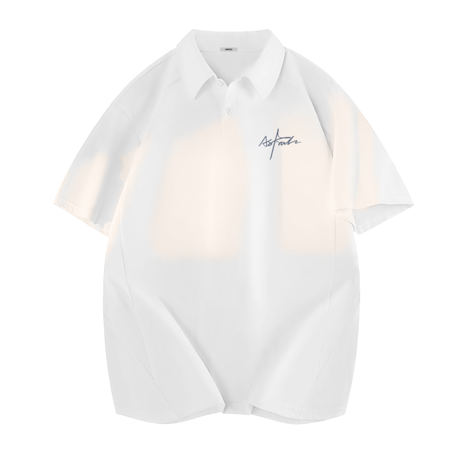 MINISO Polo Shirts Unisex Polo Collar Moderate Straight Fit