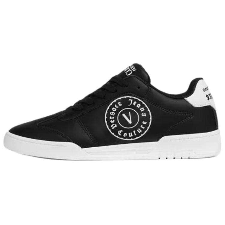 VERSACE JEANS COUTURE Low top Skateboard Shoes Men's Black