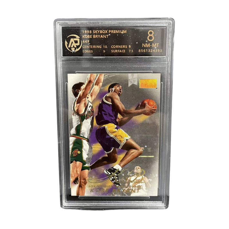 Skybox Lakers, Kobe Bryant, Black Mamba, Golden Pen Signature Rare Collector's Edition Graded Cards 1 Pc