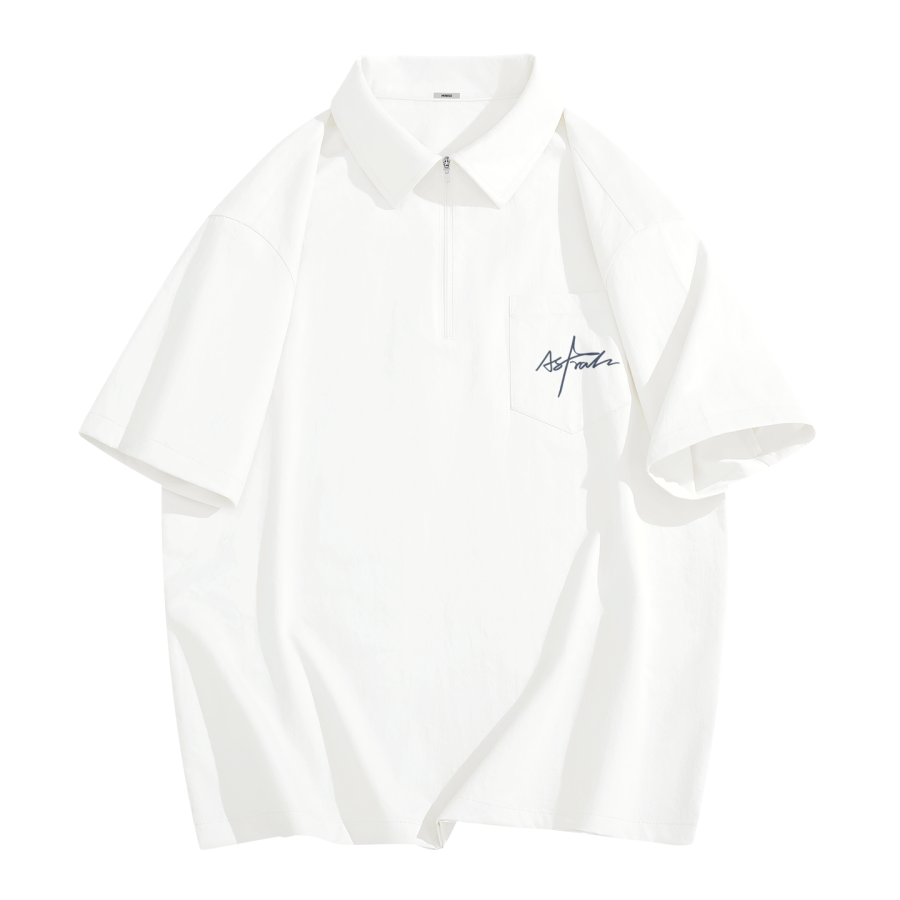 MINISO MINISO Polo Shirts Unisex Lapel Thin Shirt
