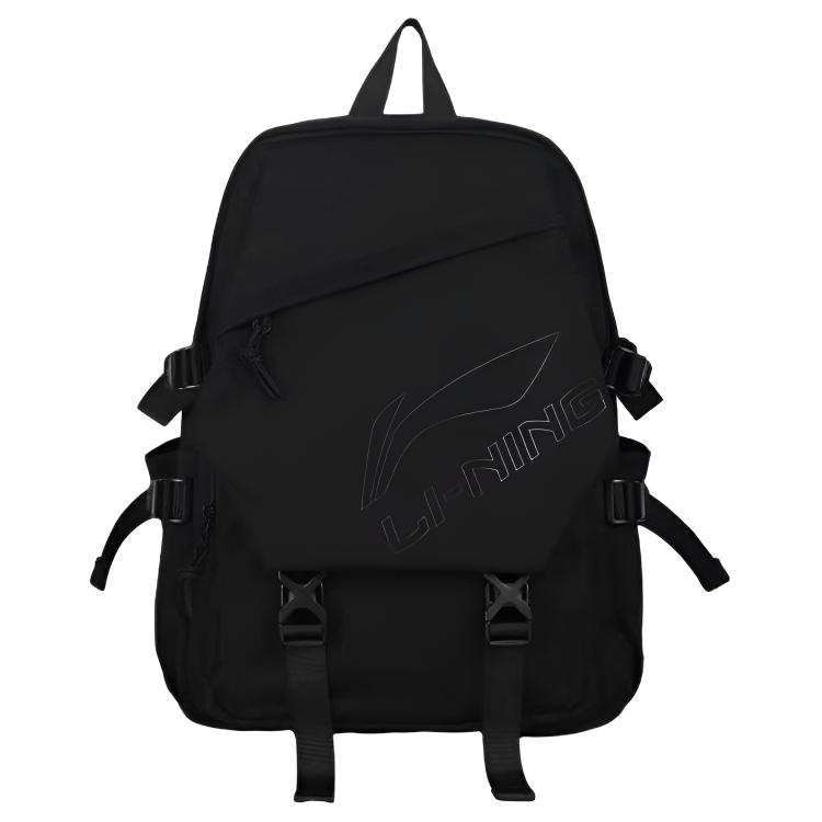 Li-Ning Li Ning Polyester Backpack Unisex Black