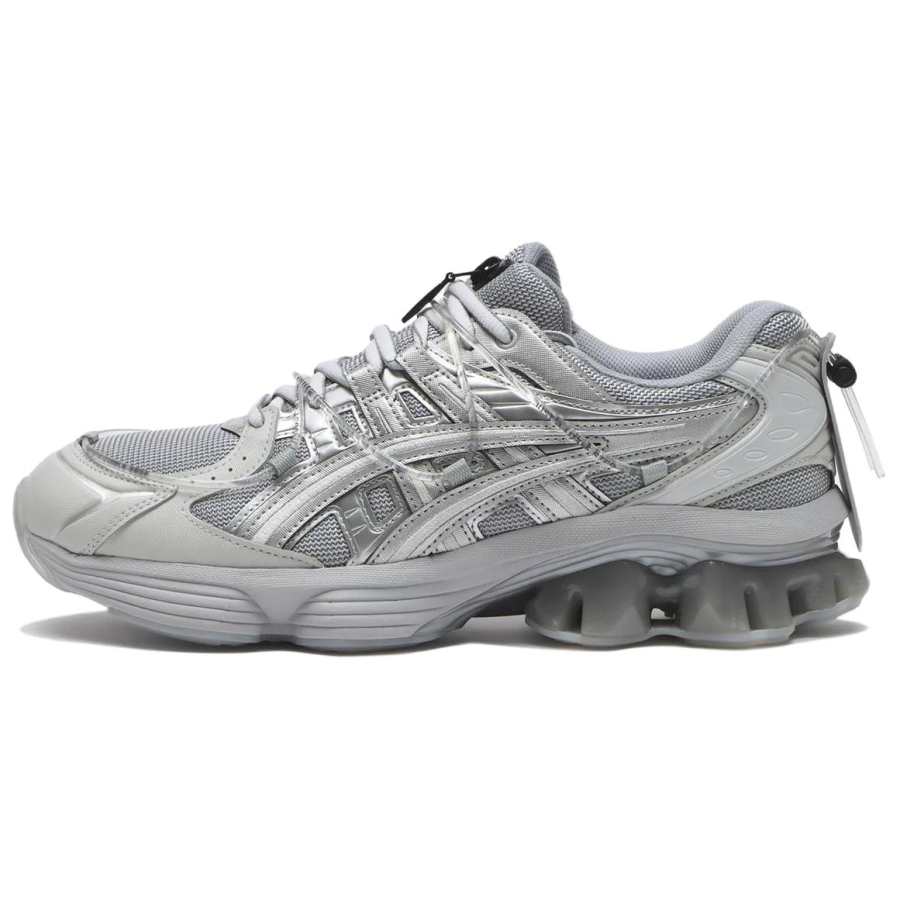 ASICS x YOASOBI GEL KINETIC FLUENT Running Shoes Unisex Gray Silver