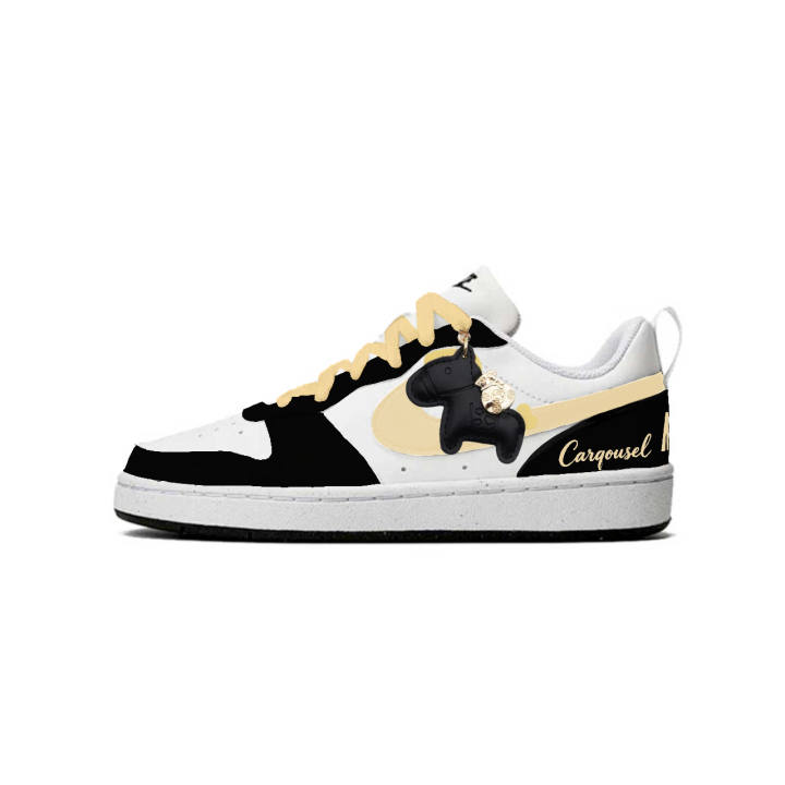 Nike Nike Court Borough Abrasion Resistant Low top Kids' Skateboarding Shoes Unisex