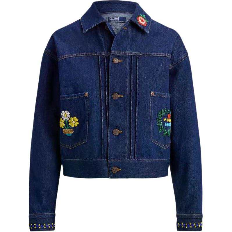 Polo Ralph Lauren SS26 Denim Jacket Loose Fit Women's