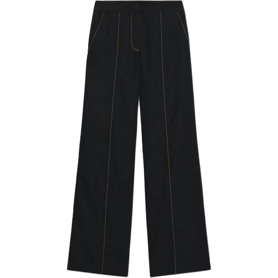 ZARA Casual Pants Women's Black Moderate Straight Fit Pants