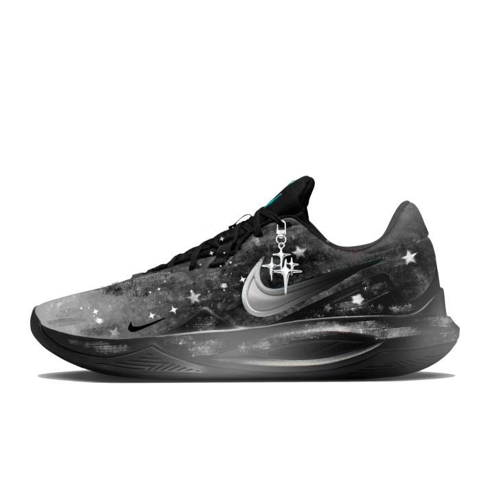 Nike Nike Precision 6 Basketball Shoes Men's Low Top Silver/White/Black