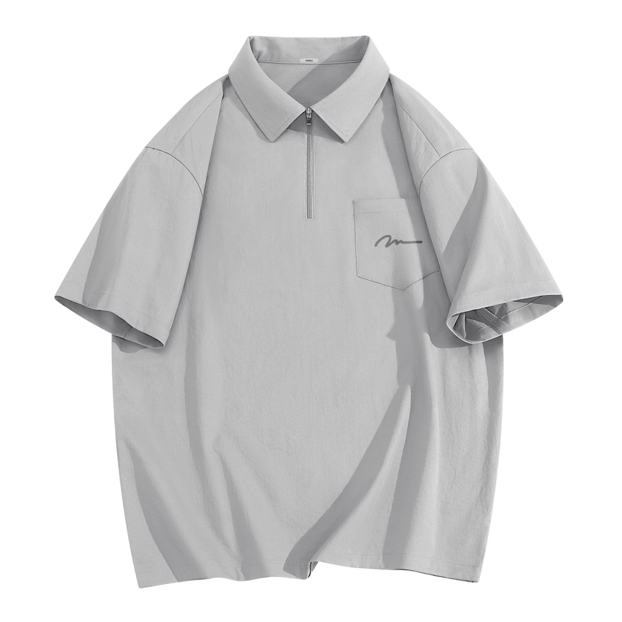 MINISO MINISO Polo Shirts Unisex Lapel Thin Shirt