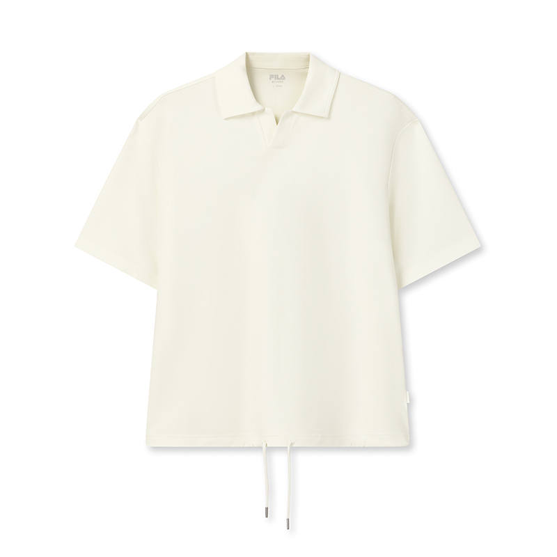 FILA MILANO Polo Shirts Men's Vanilla White Moderate Other