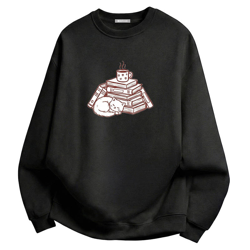 Hodo Sweatshirts Unisex Crew Neck Moderate Regular