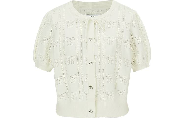URBAN REVIVO Knitwear Women's Light Yellow Crew Neck Moderate