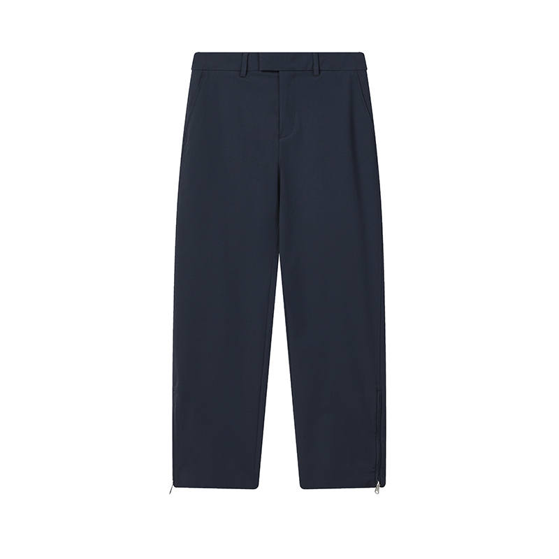 FILA MILANO Casual Pants Men's Serene Void Blue Moderate Straight Fit Pants