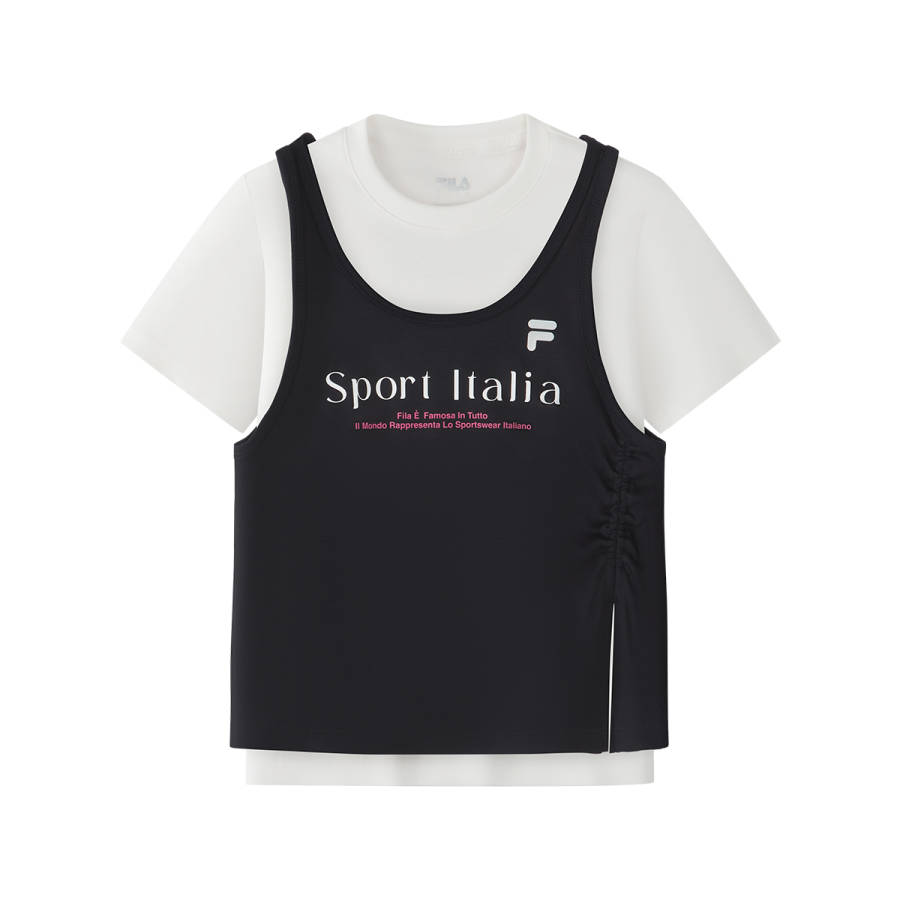 FILA KIDS Short Sleeved T Shirts Legend Blue Kids'