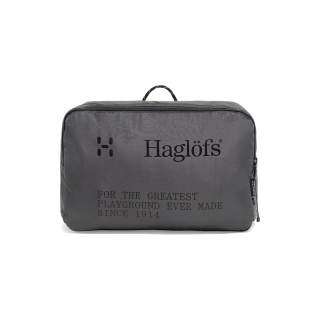 HAGLÖFS Recycled Polyester Travel Storage Bag Unisex Magnet Gray/Leaf Green