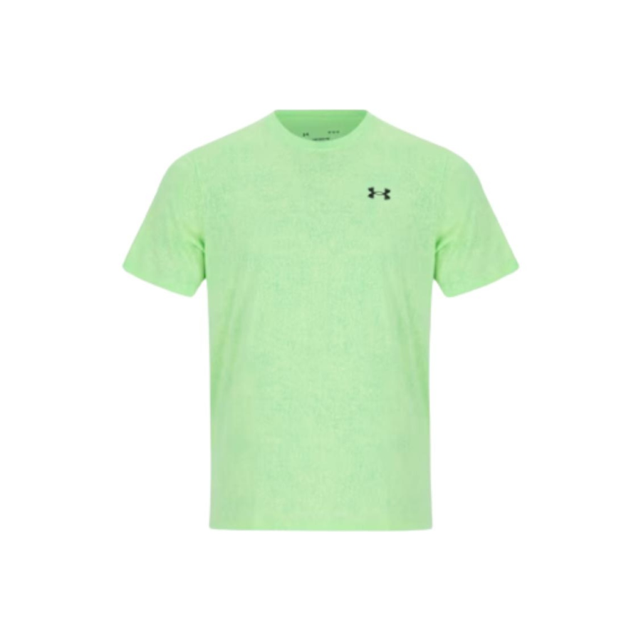 Under Armour T Shirts Men's Green Crew Neck Moderate
