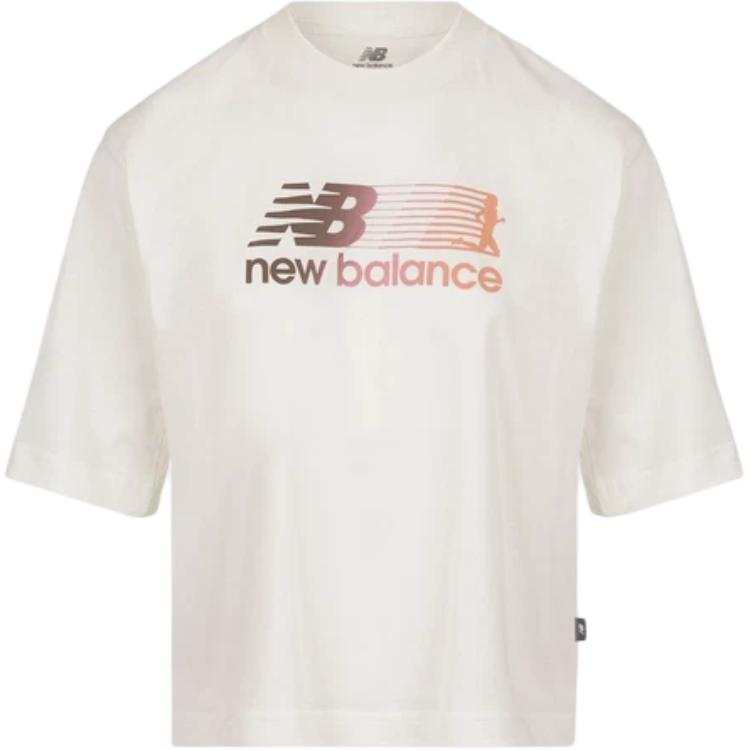 New Balance New Balance T Shirts Women's White Crew Neck