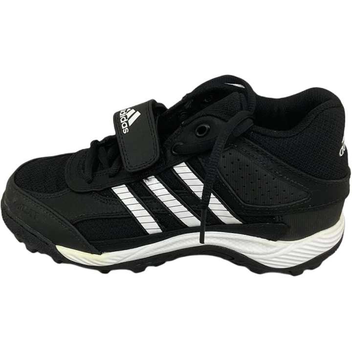 Adidas Adidas Corner Blitz 7 Comfortable Mid top Kids' Soccer Shoes Black Unisex