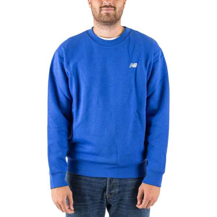 New Balance New Balance Sweatshirts Men's Blue Crew Neck Moderate