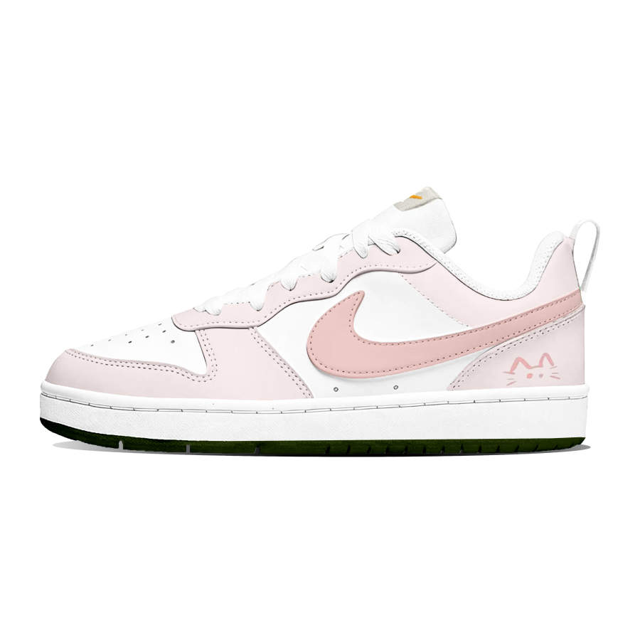 Nike Nike Court Borough Berry Tart Cushioning Lightweight Low top Skateboard Shoes Women's