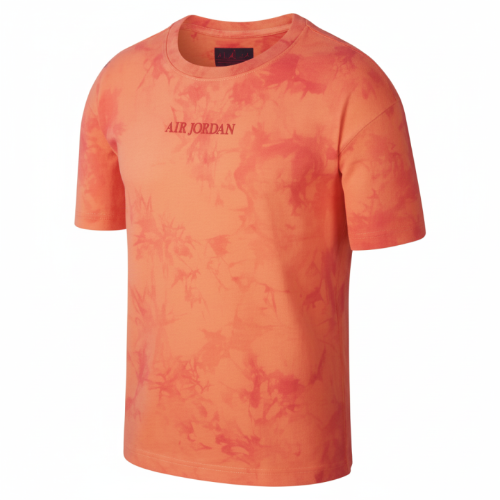 Jordan Jordan T Shirts Men's Orange Crew Neck Moderate