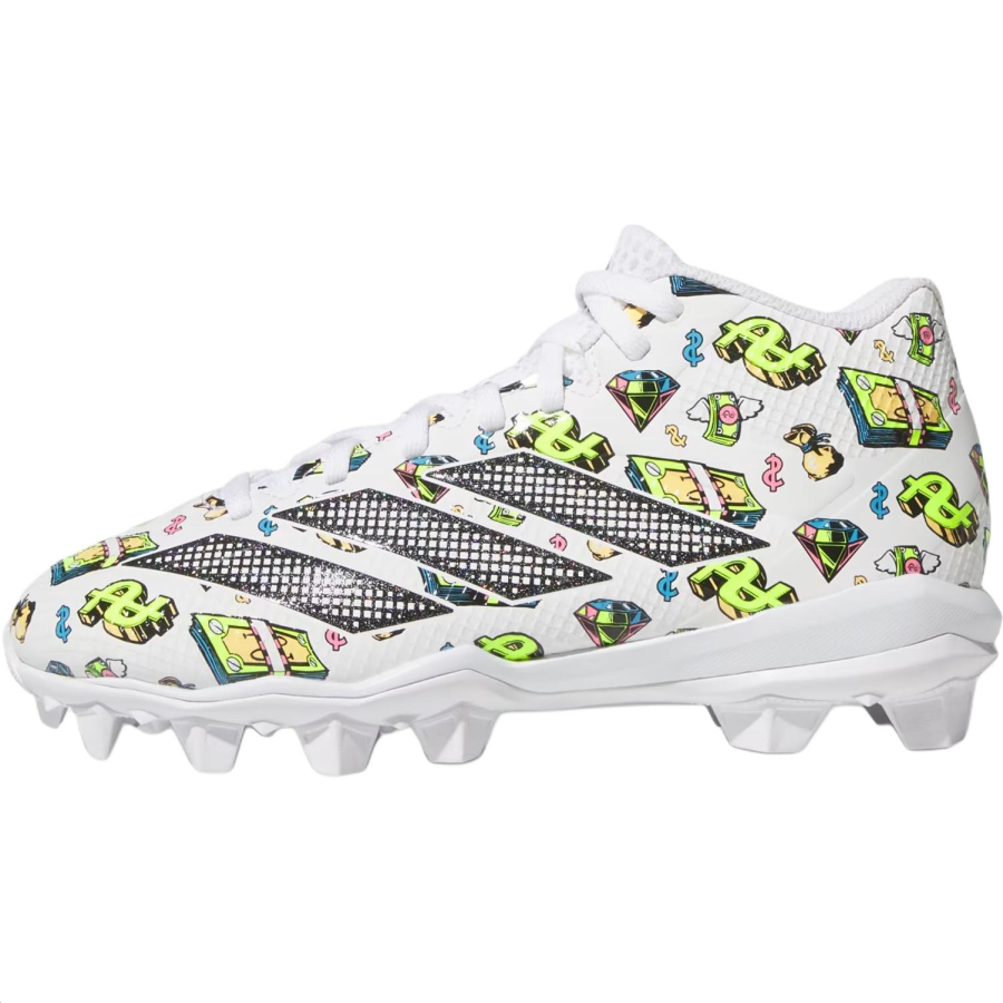 Adidas Adidas ADIZERO IMPACT.2 High top Soccer Shoes White Kids'
