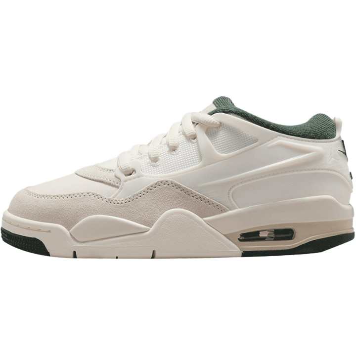 Jordan Jordan Air Jordan 4 Low top Basketball Shoes White Unisex