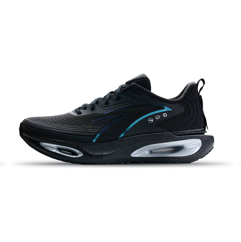 ANTA Anta Fabric Low top Running Shoes Men's Basic Black