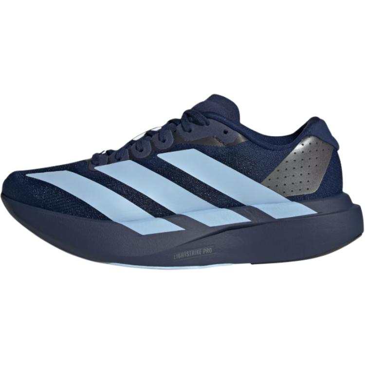Adidas Adidas Adizero Evo SL Fabric Rebound Breathable Low top Kids' Running Shoes Dark Blue Unisex