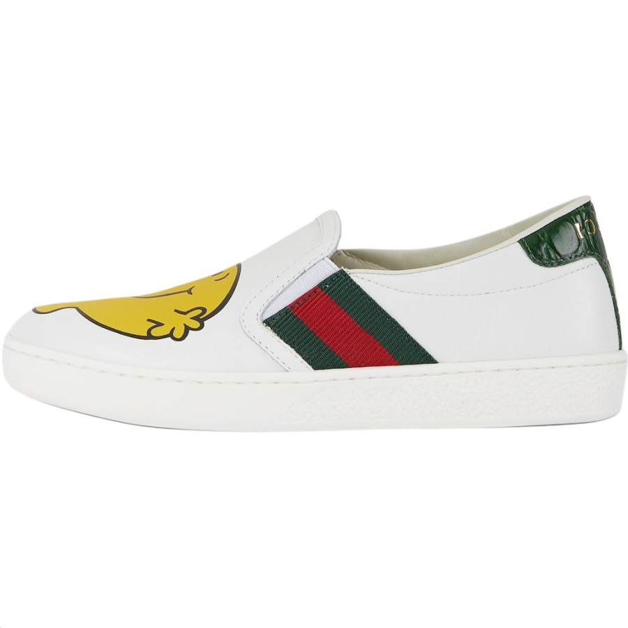GUCCI ACE Leather Low top Kids' Leather Shoes White Kids'