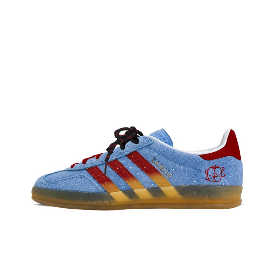 Adidas Originals SUPERSTAR Suede Low top Skateboard Shoes Unisex Red Blue