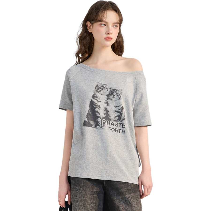 Tonlion Raglan Sleeve T Shirt Women's