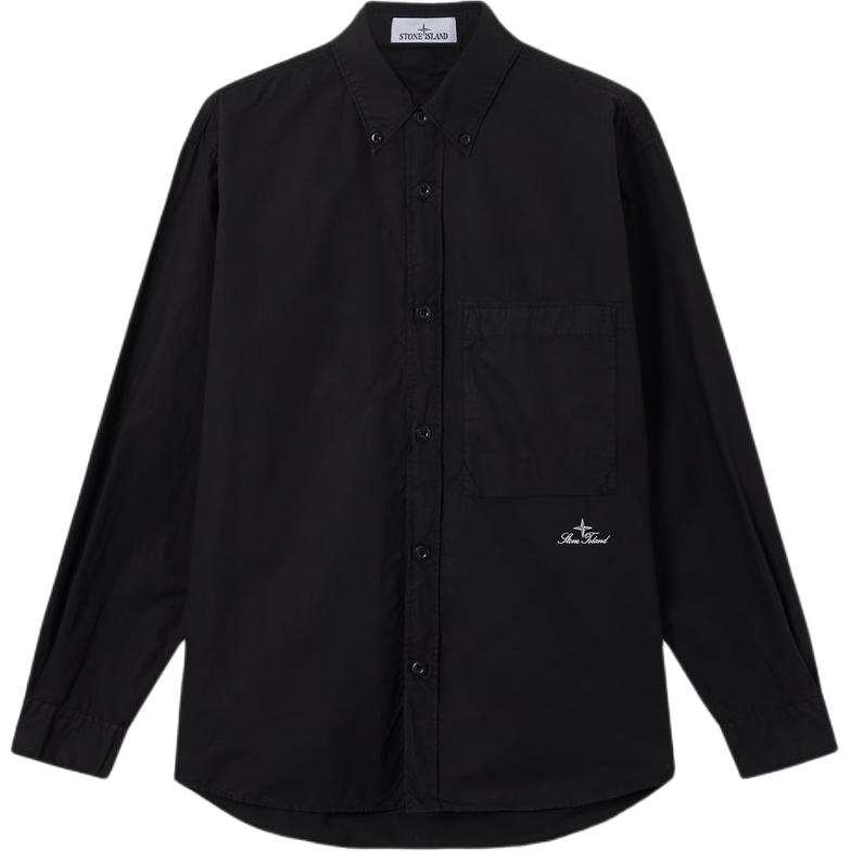 Stone Island Buttoned Oxford Shirt