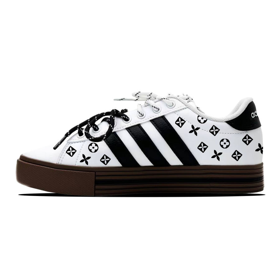 Adidas Adidas Daily Floral Order Low top Skateboard Shoes Unisex Black