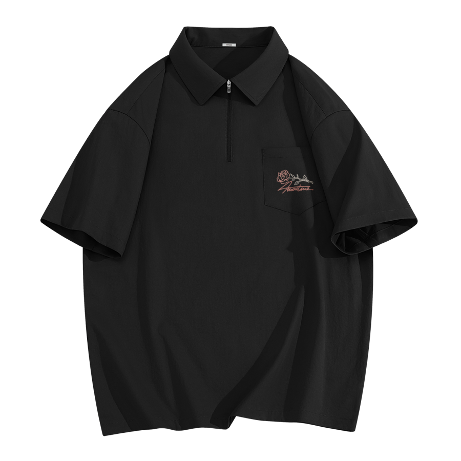 MINISO MINISO Polo Shirts Unisex Lapel Thin Shirt