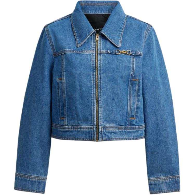 COACH COACH SS26 Denim Jacket Women's