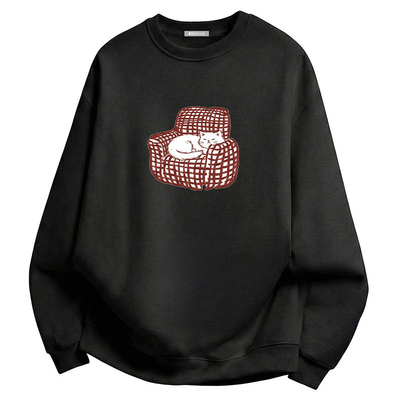 Hodo Sweatshirts Unisex Crew Neck Moderate Regular