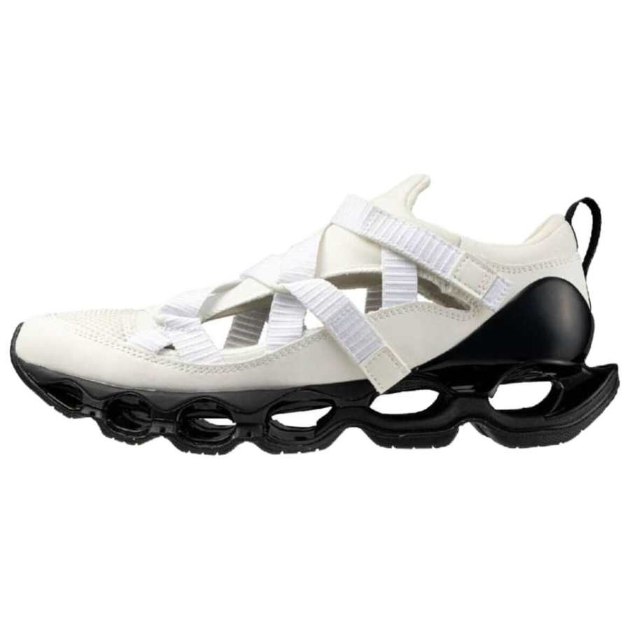 Mizuno Wave Prophecy Strap Abrasion Resistant Grip River Trekking Shoes Unisex White Black