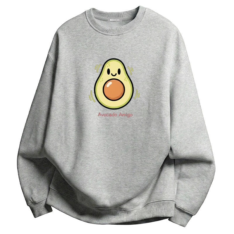 Hodo Sweatshirts Unisex Crew Neck Moderate Regular