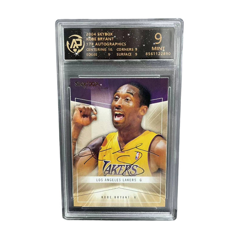Skybox Lakers, Kobe Bryant, Black Mamba, Silver Pen Signature Graded Cards 1 Pc