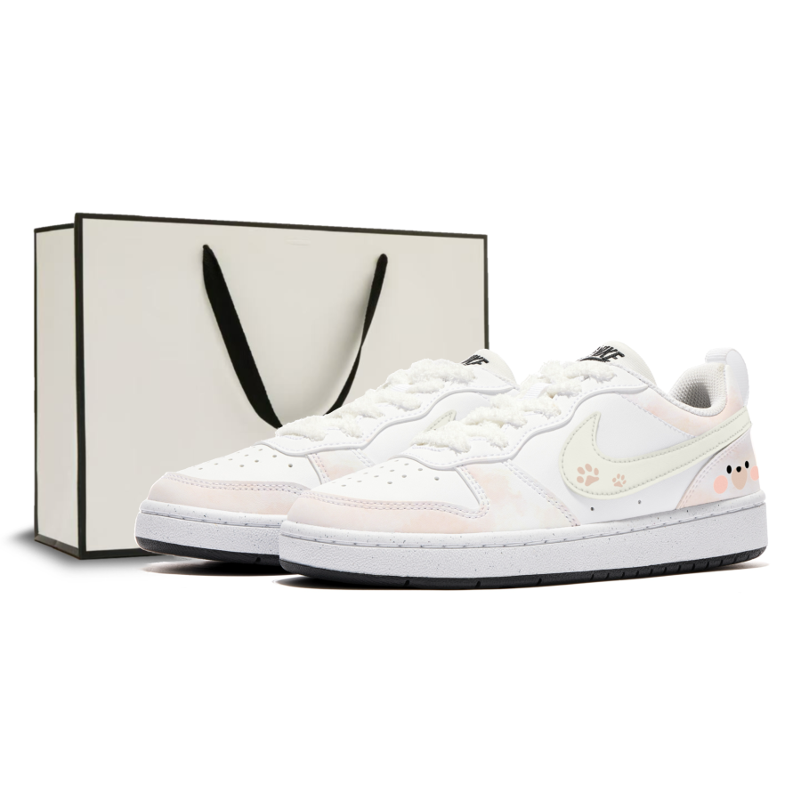 Nike Nike Court Borough Shopping Bag, Velvet Bear Height Increasing Abrasion Resistant Slip Resistant Low top