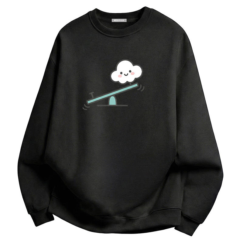 Hodo Sweatshirts Unisex Crew Neck Moderate Regular