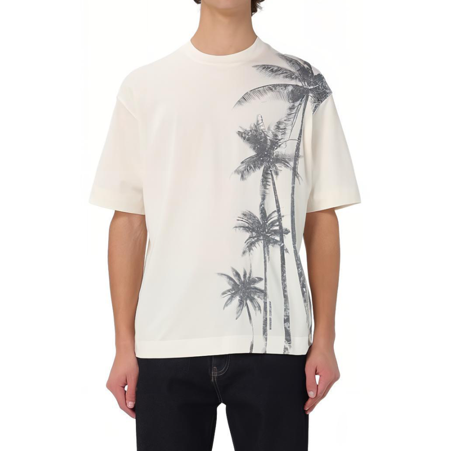 EMPORIO ARMANI T Shirt Men's Ecru