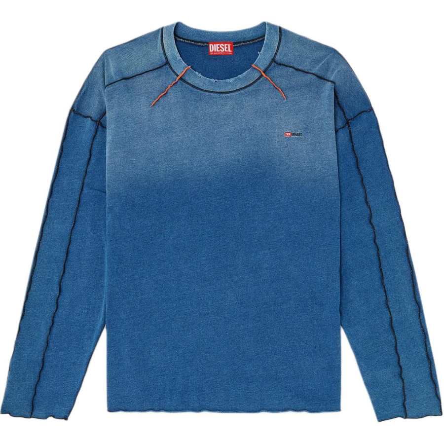 DIESEL T CRAOXT LS T Shirt Men's