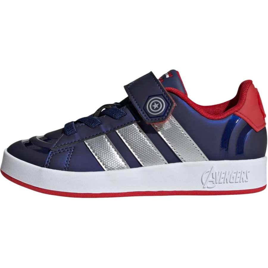 Adidas Adidas x MARVEL GRAND COURT Low top Skateboard Shoes Dark Blue Kids'