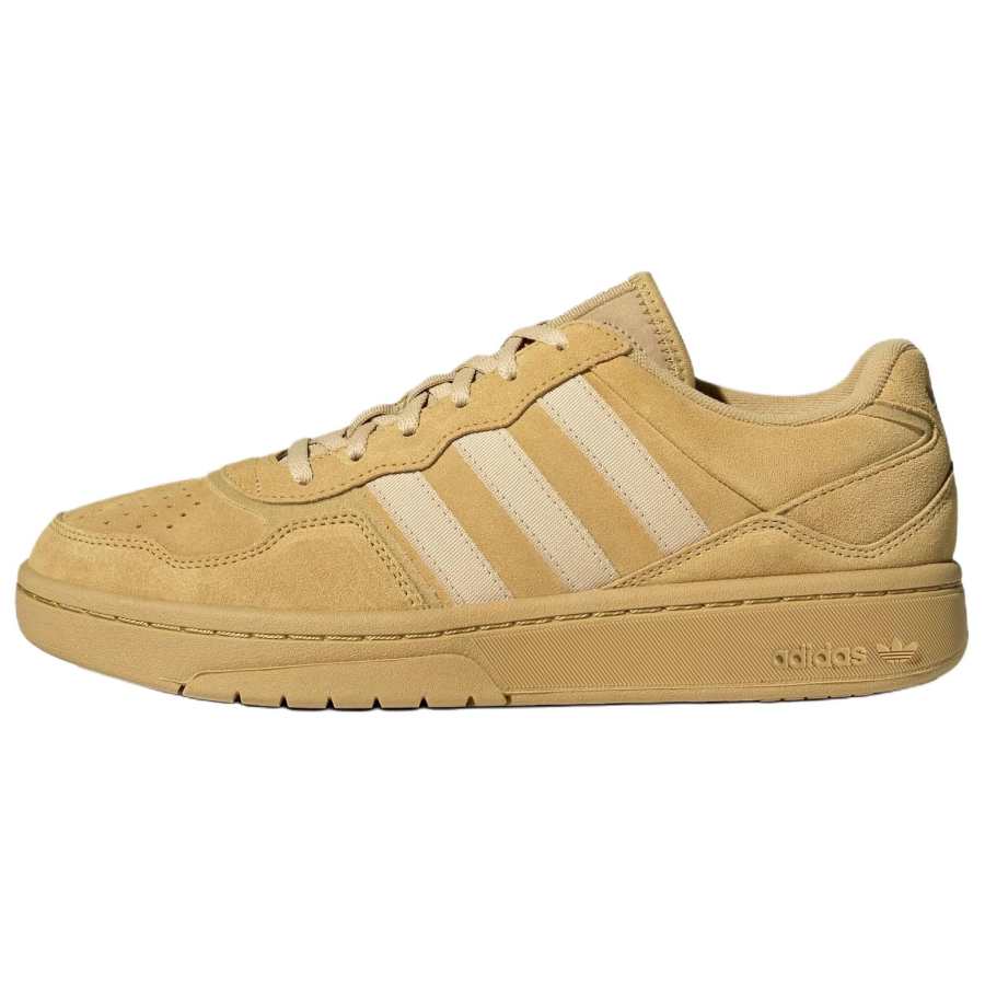 Adidas Originals Courtic Low top Skateboard Shoes Unisex Mustard Yellow