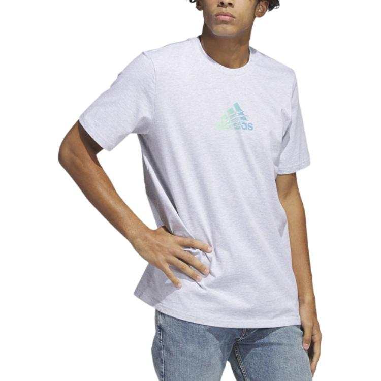 Adidas Adidas Power T Shirts Men's White Crew Neck