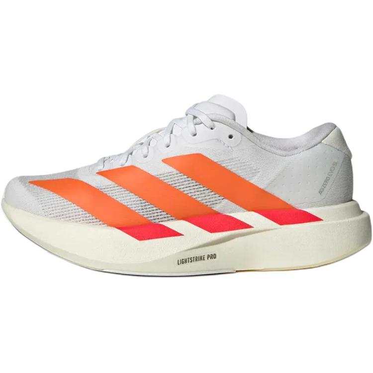 Adidas Adidas Adizero Evo Abrasion Resistant Breathable Low top Kids' Running Shoes White Unisex