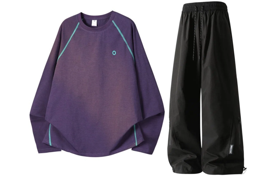 GWAF Casual Sportswear Unisex Crew Neck Moderate